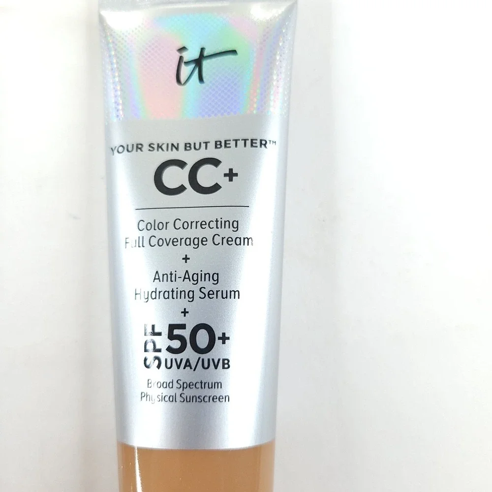 2 x It Cosmetics Your Skin But Better CC Foundation SPF 50 Rich Honey Exp 01/22